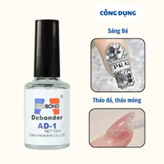 ( Giá sỉ ) Combo 10 chai AD sáng đá , tháo móng úp đa năng Chính Hãng chuyên dụng ngành Nail chai 10ml