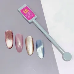 Nam châm 2 đầu nam châm nail hút siêu mạnh tạo hình sơn mắt mèo nail đa năng siêu đẹp