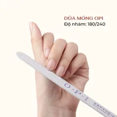 ( Giá sỉ ) Lốc 50 dũa mỏng OPI độ nhám 180/240 dũa móng tay chuẩn Loại 1 cứng bền