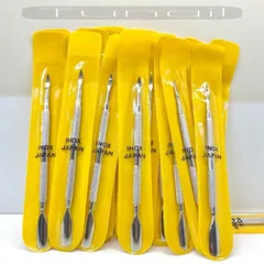 ( Giá sỉ ) Combo 10 cây sủi da , đẩy da chết 2 đầu chất liệu inox cao cấp không gỉ chuẩn loại 1