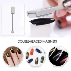Nam châm 2 đầu nam châm nail hút siêu mạnh tạo hình sơn mắt mèo nail đa năng siêu đẹp