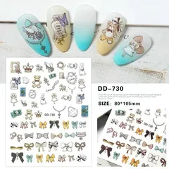 Hình dán sticker dán trang trí móng mẫu mới siêu đẹp HOT