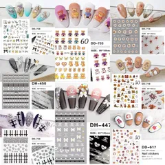 Hình dán sticker dán trang trí móng mẫu mới siêu đẹp HOT