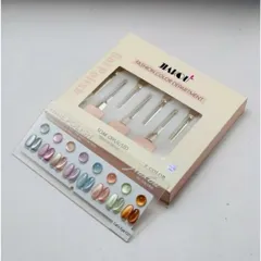 Set sơn mắt mèo ánh trăng 8 màu Jiakou siêu sáng đủ tông HO.T ( tặng kèm bảng màu Mica siêu xinh )