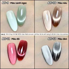Set sơn mắt mèo ánh trăng 8 màu Jiakou siêu sáng đủ tông HO.T ( tặng kèm bảng màu Mica siêu xinh )