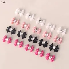 Set cham nơ nhuỵ đá đính móng mẫu mới siêu đẹp