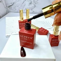 Sơn thạch đỏ rươu vang chất siêu đặc đẹp cực HOT xu hướng nail