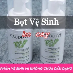 Xịt tạo bọt vệ sinh mi Caudelive không cay mắt sạch sâu hàng chuẩn