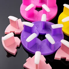Đế tròn tập sơn vẽ móng tháo rời tiện lợi ngành nail