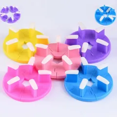 Đế tròn tập sơn vẽ móng tháo rời tiện lợi ngành nail