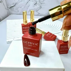 Set sơn gel Milan đỏ 6 màu cơ bản chất siêu đặc đẹp tặng bảng màu full chai 15ml CHÍNH HÃNG
