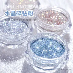 Set 8 hũ nhũ rắc móng flash siêu sáng đẹp trang trí móng siêu Hot