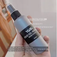 Xịt tháo móng úp tan keo siêu nhanh, tháo móng úp Base gel,tháo móng giả cực nhạy không hại móng hàng chuẩn