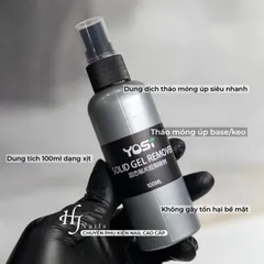 Xịt tháo móng úp tan keo siêu nhanh, tháo móng úp Base gel,tháo móng giả cực nhạy không hại móng hàng chuẩn