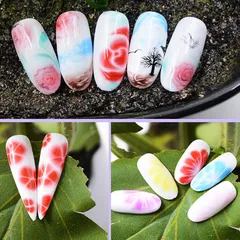 Sơn Top gel loang B281 tạo mẫu nail loang đa dạng siêu loang chính hãng