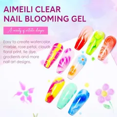 Sơn Top gel loang B281 tạo mẫu nail loang đa dạng siêu loang chính hãng