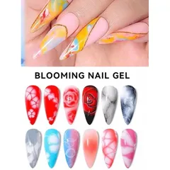 Sơn Top gel loang B281 tạo mẫu nail loang đa dạng siêu loang chính hãng