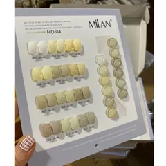 Set sơn gel Trắng Milan 12 màu đủ tông HOT nhất ( Tặng kèm bảng màu xịn )