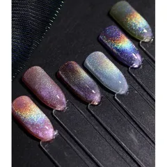 Sơn Top mắt mèo cầu vồng kim cương Huaxi sơn trên mọi nền màu ra nhiều hiệu ứng galaxy siêu sáng đẹp (HOT)