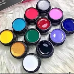 Set gel vẽ móng 12 hũ siêu đặc đầy đủ màu cơ bản nhất chuẩn xịn