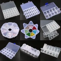 Hộp nhựa đựng móng giả 10 ngăn chuyên dụng