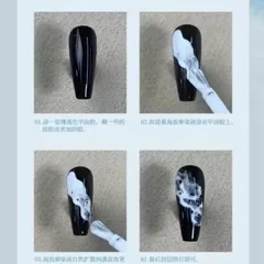 [ HOT ] Gel loang bọt biển - Gel loang tạo mẫu Nail bọt biển siêu HOT CHÍNH HÃNG ( Xem kĩ clip hướng dẫn trước đặt )