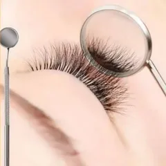 Gương soi mi nối - Gương soi chân mi đa năng thép không gỉ chuẩn loại 1 - dụng cụ nối mi chuyên dụng