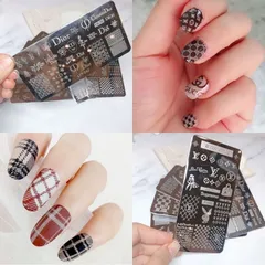 Set khuôn in hình nail siêu tiện ích cho chi em ngành nail tạo kiểu móng siêu nhanh siêu đẹp