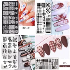 Set khuôn in hình nail siêu tiện ích cho chi em ngành nail tạo kiểu móng siêu nhanh siêu đẹp