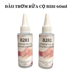 Nước dầu rửa cọ Linail B281 giúp làm sạch mềm cọ dưỡng cọ tặng độ bền cho cọ hàng chuẩn