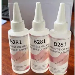 Nước dầu rửa cọ Linail B281 giúp làm sạch mềm cọ dưỡng cọ tặng độ bền cho cọ hàng chuẩn