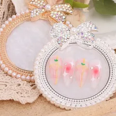 Khay tròn viền ngọc chụp hình pha sơn đa năng siêu đẹp