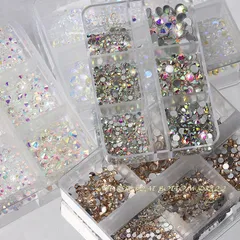 Đá trắng khay 6 ngăn mix đủ size siêu sáng đẹp