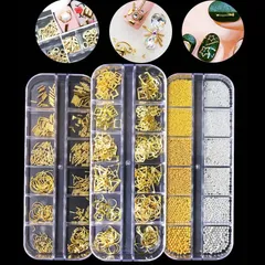 Phụ kiện cham đính móng trang trí nail siêu đẹp