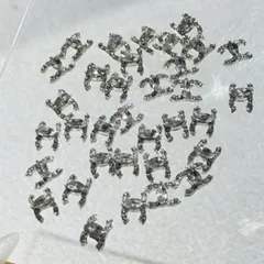 Charm nail kim loại cao cấp hình C.N siêu sáng đẹp sang chảnh mẫu mới cực HOT