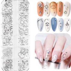 Phụ kiện cham đính móng trang trí nail siêu đẹp