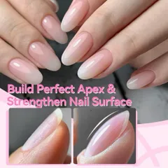 Glue Gel 6 in 1 đa năng - Base Gel gắn móng úp - Tạo cầu móng úp siêu bền Mẫu Mới Chính Hãng Chai 15ml [ TÚ ANH NAIL ]