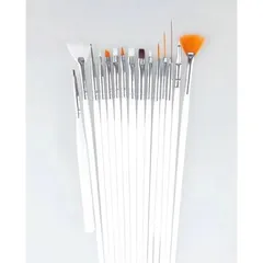 Sét 15 chiếc cọ vẽ làm nail đủ cây cần thiết chuyên dụng siêu rẻ đẹp
