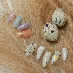 Sơn Top trứng cút tạo mẫu nail trứng cút , nail đốm đen mẫu mới siêu HOT [ TÚ ANH NAIL ]