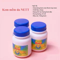 ( GIÁ SỈ ) Combo 6 Hũ Kem Mềm Da NETT Chính Hãng Cực Thơm Chất Kem Đặc Hũ 25ML Chuyên Dụng Ngành Nail Spa