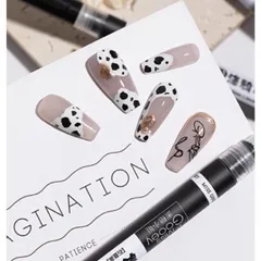 Bút vẽ móng vinimay nét mảnh siêu nhạy vẽ đa năng siêu tiện lợi ngành nail đủ 4 màu cơ bản nhất