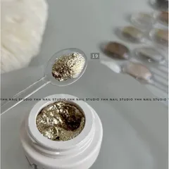 Gel nhũ thạch cao siêu sáng siêu đặc design nail siêu đẹp không cần Top lại