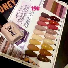 Set 9 màu sơn gel Honey girl chất siêu đặc đẹp lẻ màu HOT nhất