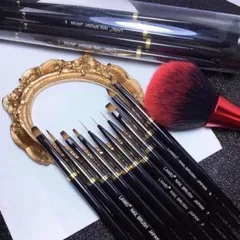 Set 10 cọ nhật LAWEL cao cấp vẽ Nail chuyên nghiệp đủ cây cần thiết nhất ngành nail hàng chuẩn loại 1 lông chồn xịn