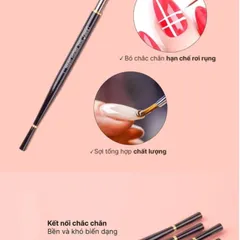Set 10 cọ nhật LAWEL cao cấp vẽ Nail chuyên nghiệp đủ cây cần thiết nhất ngành nail hàng chuẩn loại 1 lông chồn xịn