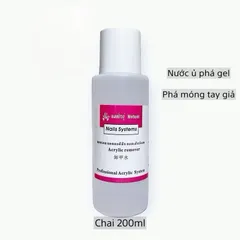 Nước rửa móng ủ phá gel siêu nhạy mùi dễ chịu - Dung dịch ủ phá gel - axiton Quyên chuyên dụng CHÍNH HÃNG chai 500ml
