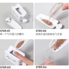 Khay hứng đá rắc nhũ rắc siêu tiện ích ngành nail