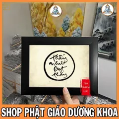 GIEO DUYÊN, Tranh Thư Pháp Của Thiền Sư Thích Nhất Hạnh 
