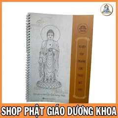 Tặng viết, Tranh tô màu và ý nghĩa ra đời các vị chư phật A4 - mẫu tuệ NGA 844564