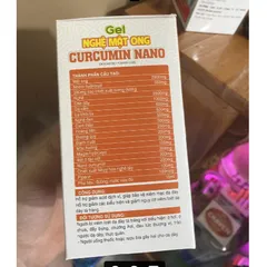 Gel nghệ mật ong curcumin nano giảm viêm loét dạ dày tá tràng viên đau dạ dày, hành tá tràng trào ngược dạ dày thực quản